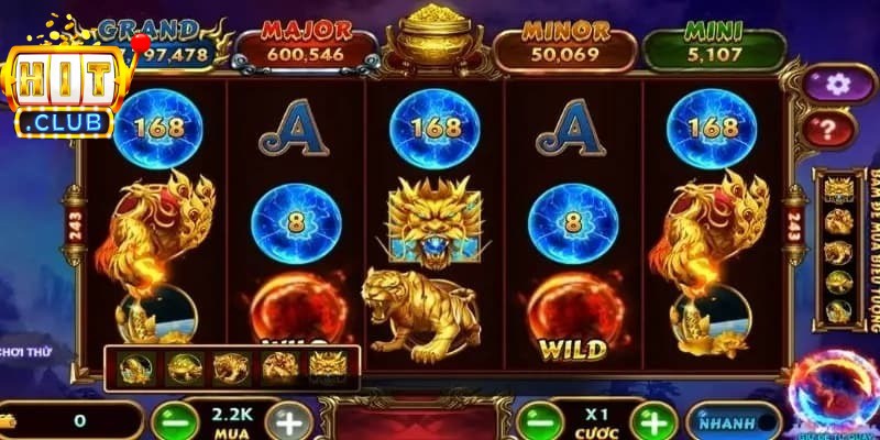 Kho Báu Tứ Linh Hitclub - Tựa Game Slot Đổi Thưởng Hàng Đầu 3 Tính năng chơi thử giúp Kho báu tứ linh được nhiều người mong chờ