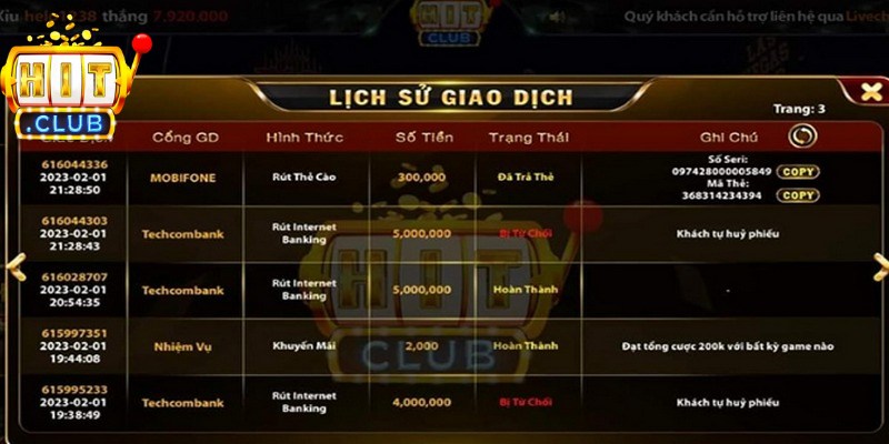 Rút Tiền Hitclub - Hướng Dẫn Các Phương Thức Giao Dịch Nhanh 1 Điều kiện cần thiết để giao dịch tại Hitclub luôn diễn ra suôn sẻ
