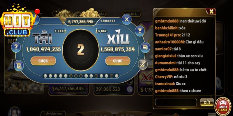 Tài Xỉu Hitclub - Chiến Thuật Đặt Cược Thông Minh Thắng Lớn 1 Tài xỉu Hitclub là phiên bản hấp dẫn thu hút được nhiều game thủ quan tâm